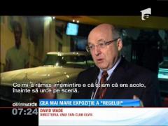 Cea mai mare expoziţie dedicată Regelui Rock'n'Roll, deschisă la Londra