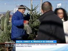 Prețul corect al brazilor de Crăciun