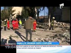 Update! Explozie devastatoare într-un bloc din Târgu-Mureş