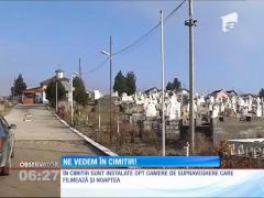 Camerele de supraveghere din cimitir, motiv de întâlnire on-line!