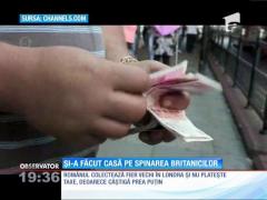 Îşi finanţează consolidarea casei din România doar din ajutorul social primit în Anglia!