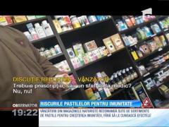 Atenţie mare! Riscurile pastilelor pentru imunitate