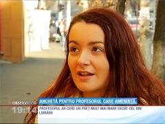 Dascăl, înregistrat când şi-a obligat elevii să-i cumpere cartea