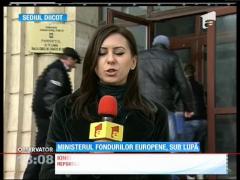 Percheziţii de amploare la Ministerul Fondurilor Europene