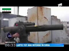 Lupte tot mai intense în Siria