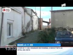 Halucinant! O româncă în vârstă de 11 ani a născut într-un spital din Creta