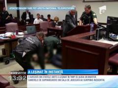 O avocată din Statele Unite a leşinat în instanţă