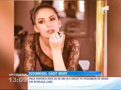 Tânără fotomodel, găsită fără suflare