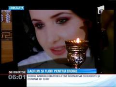Lacrimi și flori pentru eroinele decedate în lacul Siutghiol