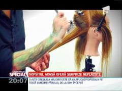 Vopsitul acasă oferă surprize neplăcute