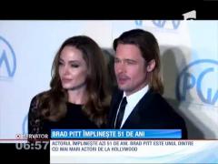 Brad Pitt împlinește 51 de ani