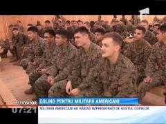 Colind pentru militarii americani staţionaţi la baza Mihail Koglăniceanu