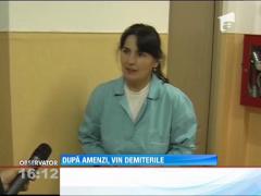 După amenzi, vin demiterile