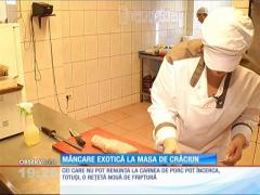 Mâncare exotică la masa de Crăciun