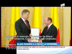 Klaus Iohannis s-a mutat la Cotroceni