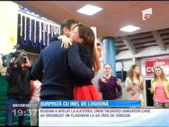 Surpriză cu inel de logodnă