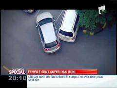 Special! Femeile, șoferi mai buni ca bărbații
