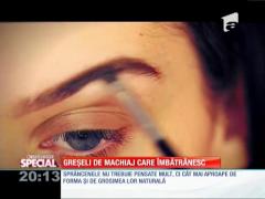 Special! Greșelile de machiaj care îmbătrânesc