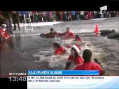 Baie printre sloiuri