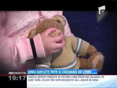 Cinci suflete într-o cocioabă de lemn
