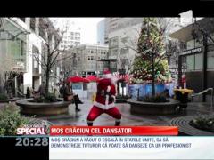Special! Moș Crăciun cel dansator