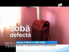 Orfani otrăviți la gura sobei