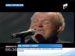 A murit Joe Cocker
