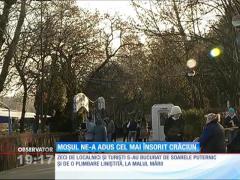 Moşul ne-a adus cel mai însorit Crăciun