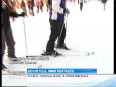 Ca niciodată în ultimii trei ani! La munte, n-a căzut nici măcar un fulg de zăpadă!