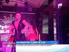 Cluburile din Capitală s-au umplut în Ajun de tineri dornici de distracţie!