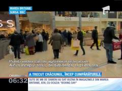 Ieri a fost Boxing Day, în Marea Britanie
