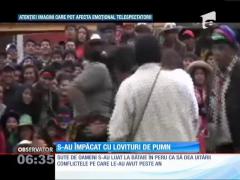 S-au împăcat cu lovituri de pumn