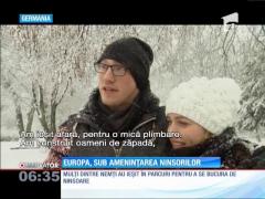 Europa, sub amenințarea ninsorilor