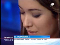 Adina Răducan, cea mai tânără câştigătoare X Factor România