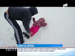 Copiii și zăpada