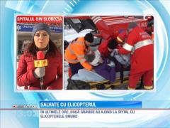 Gravide salvate cu elicopterul