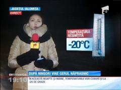 După ger vine gerul năprasnic