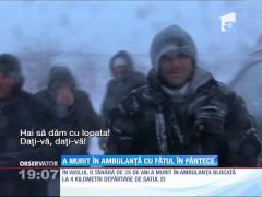 A murit în ambulanţă cu pruncul în pântece