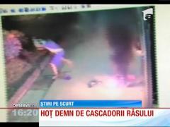 Hoț demn de cascadorii râsului