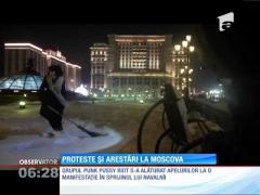 Proteste și arestări la Moscova