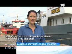 30 de cadavre ale persoanelor din avionul AirAsia prabusit, recuperate