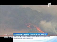 Incendii de vegetaţie în Australia