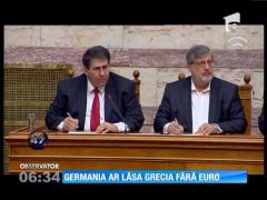 Angela Merkel este gata să lase Grecia să iasă din zona euro
