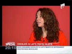 Ciocolată cu lapte pentru siluetă