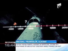 Misterul piramidelor, elucidat