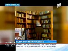 Videochat cu burta pe carte