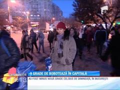 -9 grade de Bobotează în Capitală