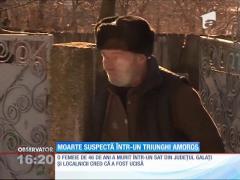 Moarte suspectă într-un triunghi amoros