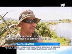 13 paraşutişti au fost la un pas de moarte