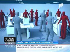 Filmul atentatului terorist din Franţa, soldat cu 12 morţi